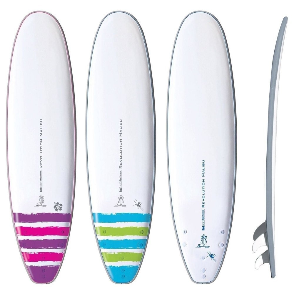 Revolution Malibu Surfboard 9ft White