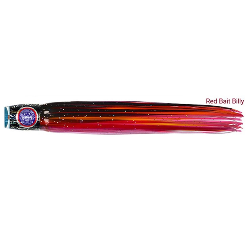 Pakula Paua Hothead Mini Sprocket Game Lure 200mm - Unrigged Red Bait Billy