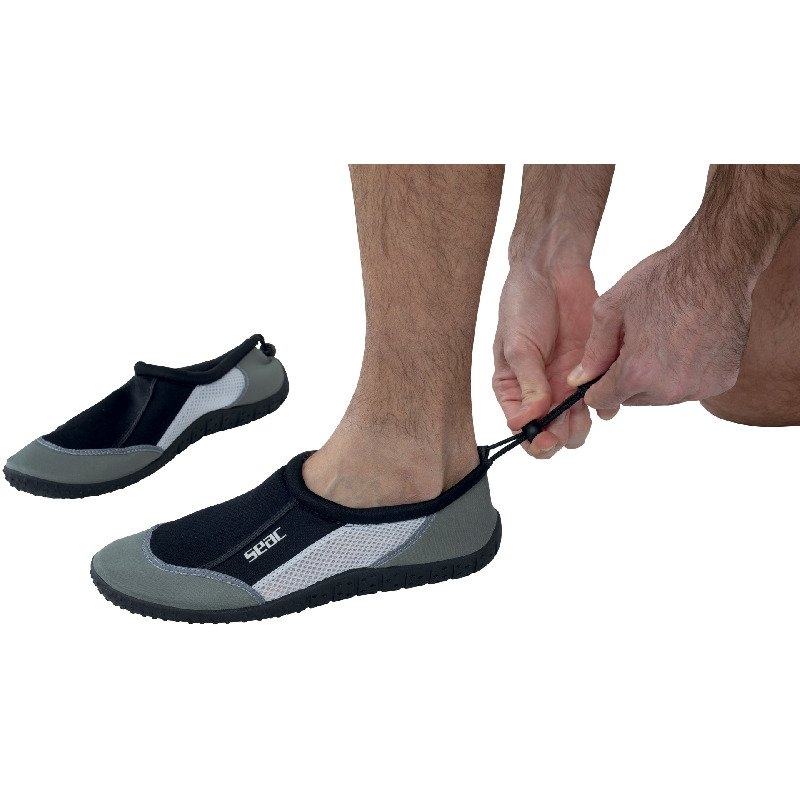 Seac Reef Aqua Shoes Grey US4/EU37