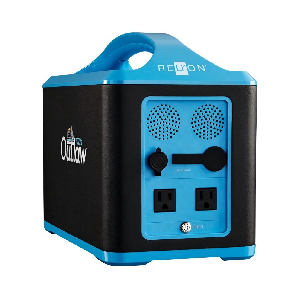 Relion Outlaw LiFePO4 Portable Power Station 1000W 72Ah