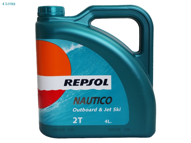 Repsol Nautico TC-W3 2-Stroke Outboard and Jetski Engine Oil 4L
