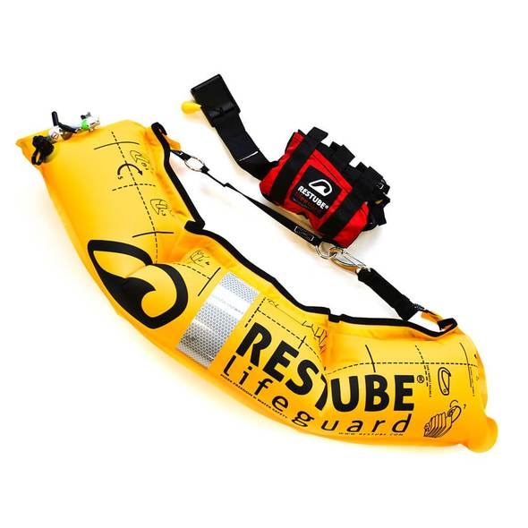 Restube Lifeguard Inflatable Water Rescue Buoy / Buoyancy Aid 75N