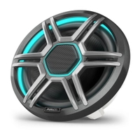 Fusion Apollo LED Marine Speakers with Sports Grill 8.8in Grey Thumbnail Fusion Apollo LED Marine Speakers with Sports Grill 8.8in Grey
