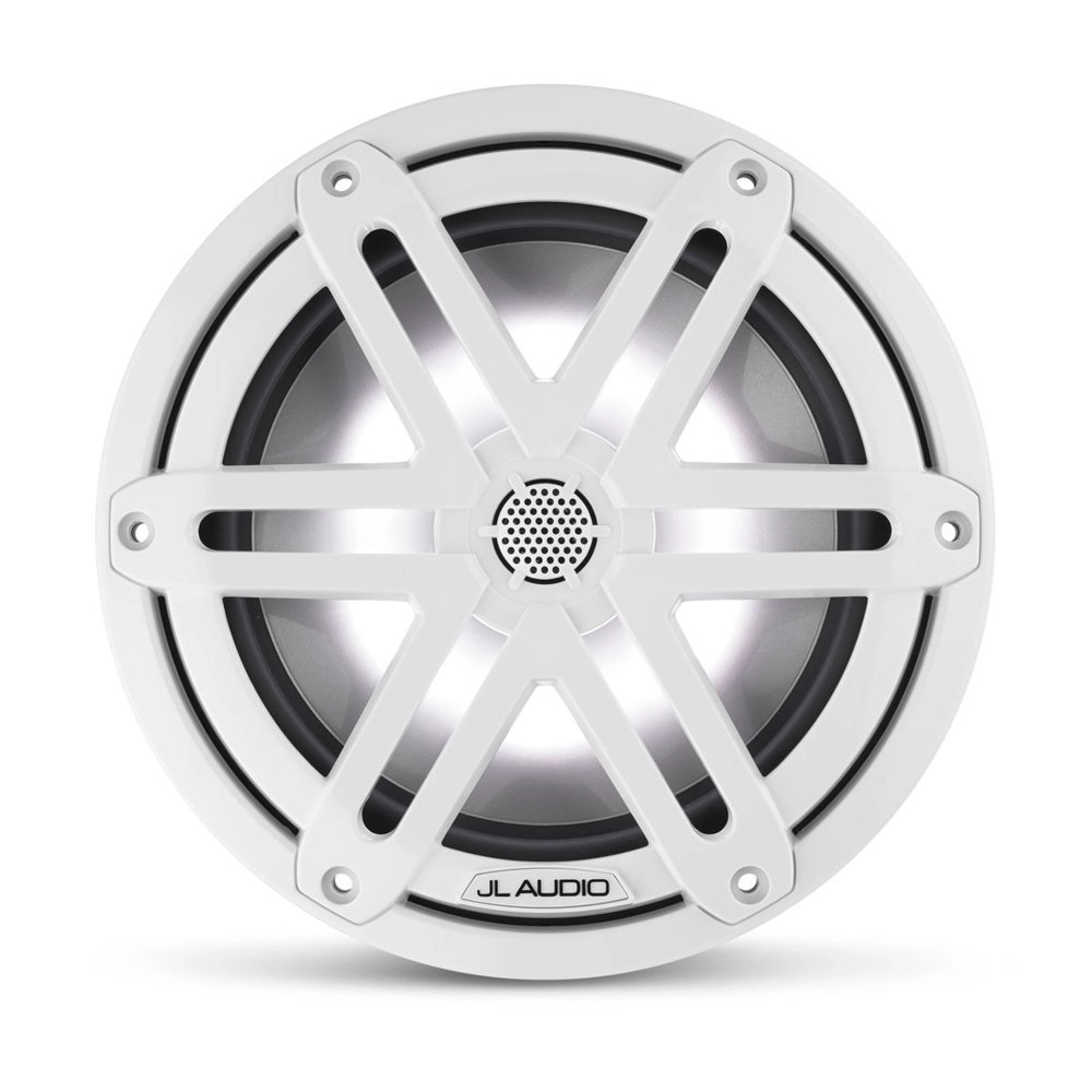 JL Audio M3 Marine Speakers 7.7in with LED and White Sport Grill JL Audio M3 Marine Speakers 7.7in with LED and White Sport Grill