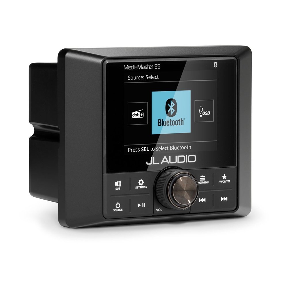 JL Audio MediaMaster 55 Weatherproof Stereo with Full-Colour LCD Display