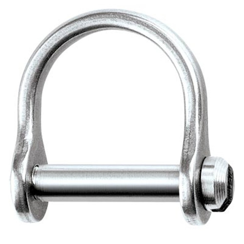Ronstan RF1850S Wide Dee Shackle 12mm L x 9mm W - 1/8in Slotted Pin