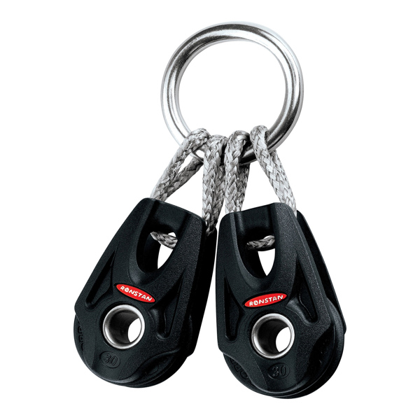 Ronstan RF35286 Series 30 Ball Bearing Orbit Block - Clew Ring Linked