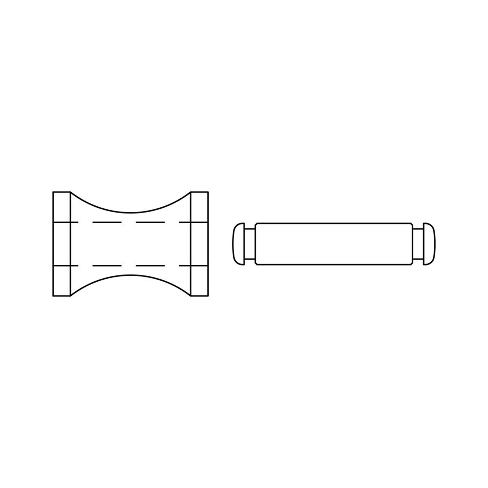 Ronstan RF41010 Series 40 Replacement Becket and Pin