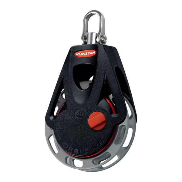 Ronstan RF46100M Series 40 RTM Orbit Block Manual Single Swivel
