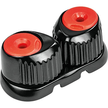 Ronstan Medium Alloy Cam Cleat Red Black Base