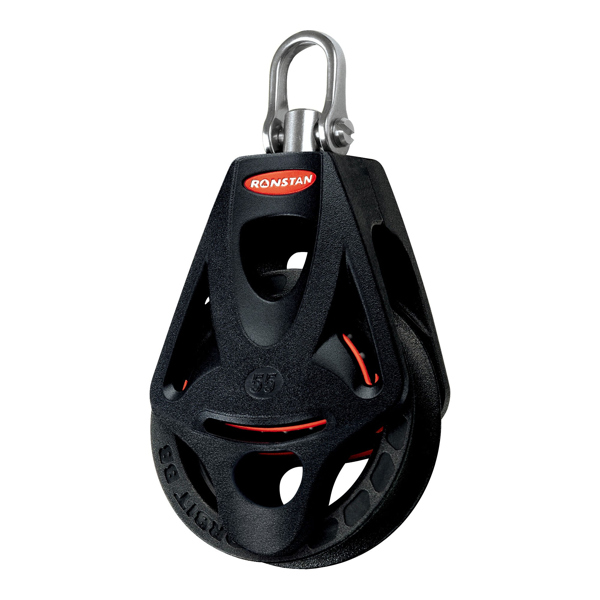 Ronstan RF55110 Series 55 Ball Bearing Orbit Block - Single Becket Swivel