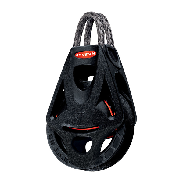 Ronstan RF55111 Series 55 Ball Bearing Orbit Block - Single & Becket Link Head