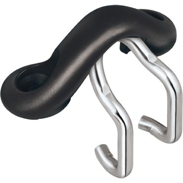 Ronstan Medium Fairlead Hd for T and C Cleats Black