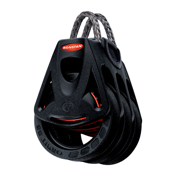 Ronstan RF55301 Series 55 Ball Bearing Orbit Block - Triple Link Head