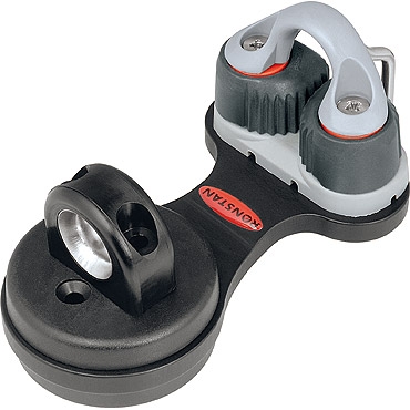 Ronstan RF60 Swivel Dead Eye and Cleat 3-12mm Rope