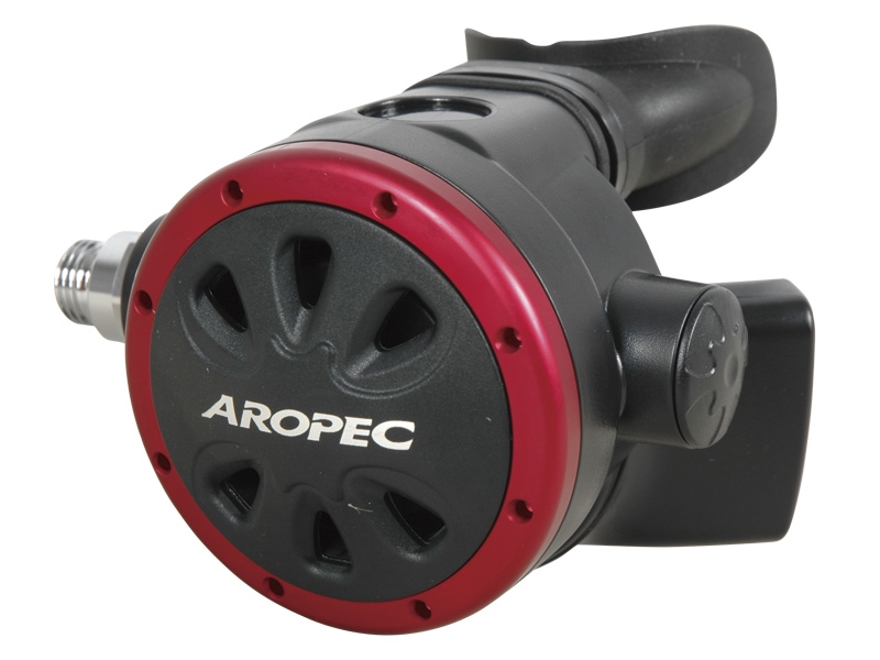 Aropec Second Stage Dive Regulator Red/Black
