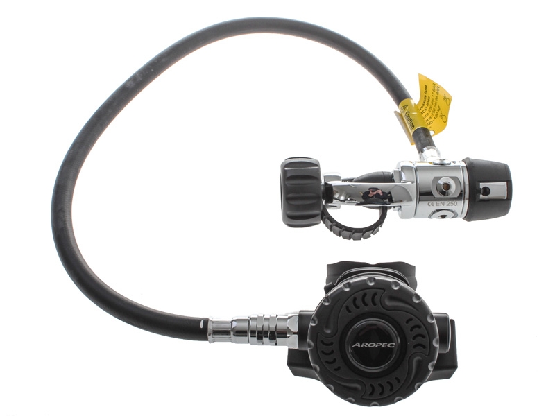 Aropec Dive Regulator Set Black