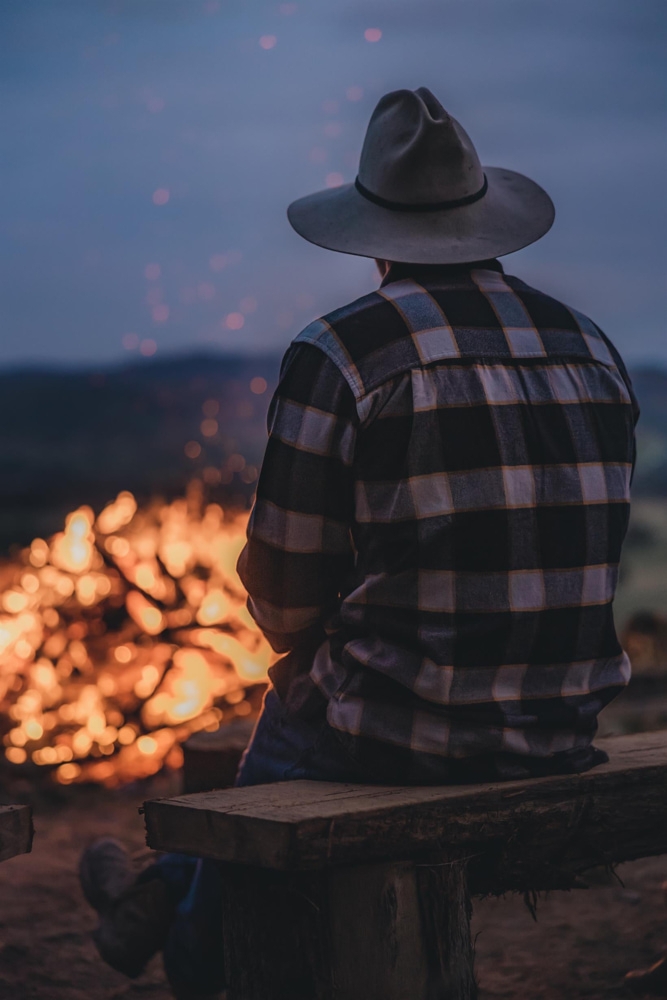 Ridgeline Backcountry Mens Checkered Shirt Yellow/Black XS