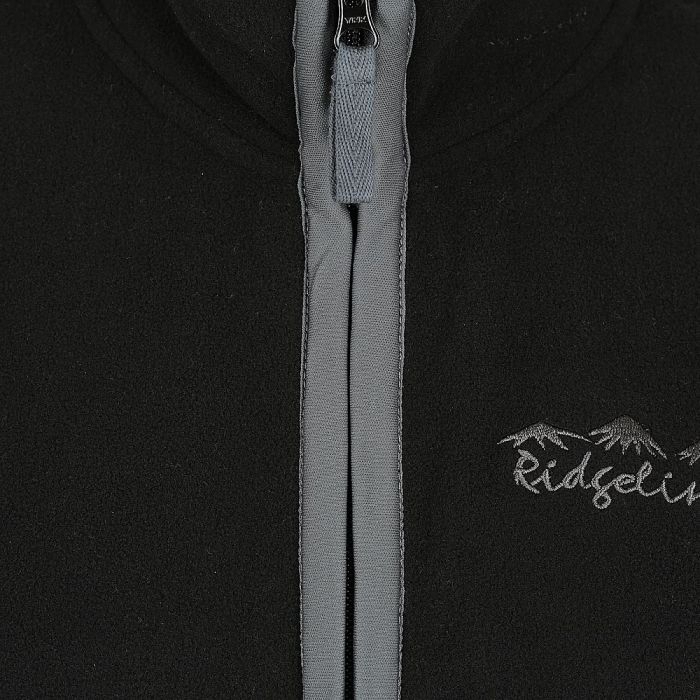 Ridgeline Lowland Womens Zip Fleece Jacket Black Large