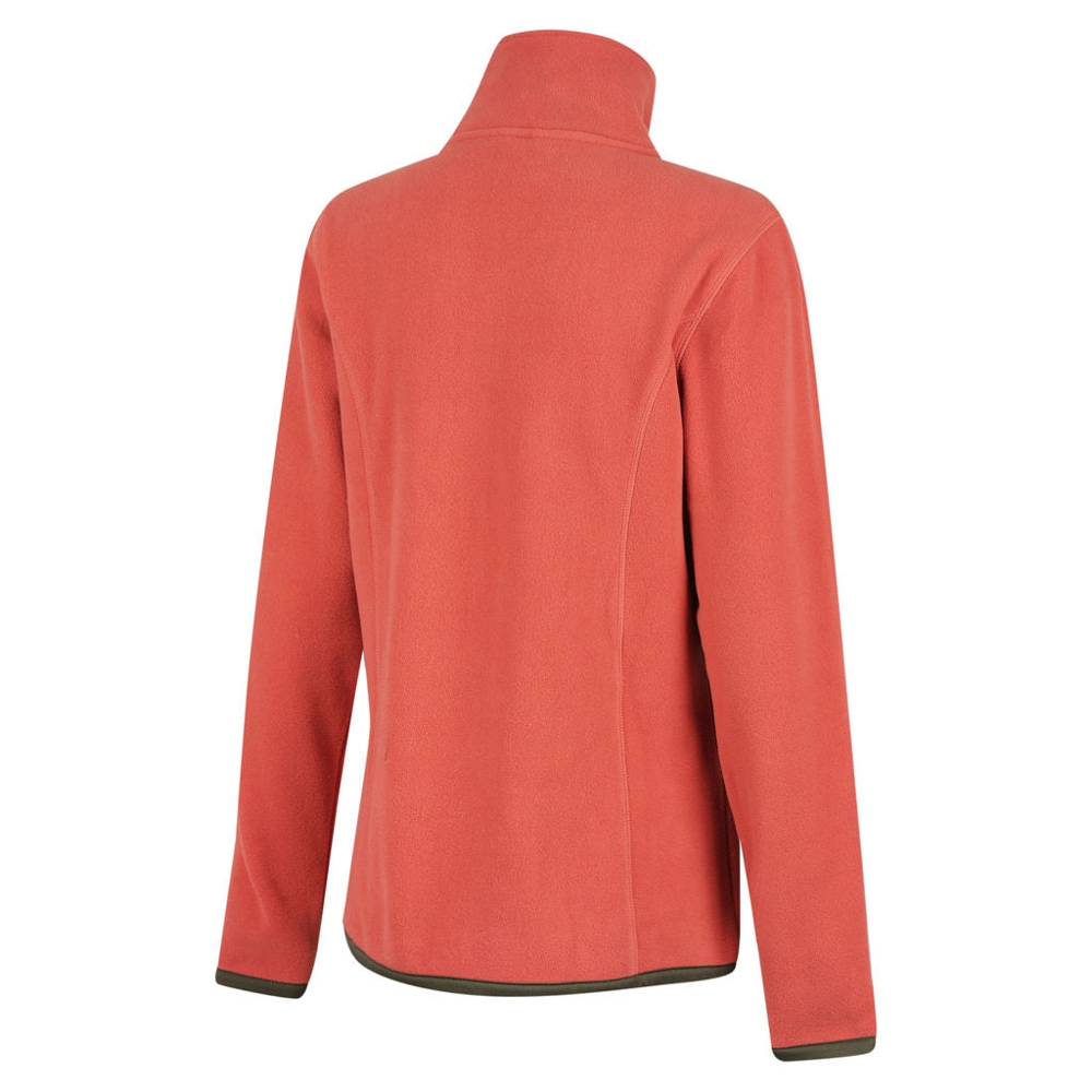 Ridgeline Lowland Womens Zip Fleece Jacket Rose Small