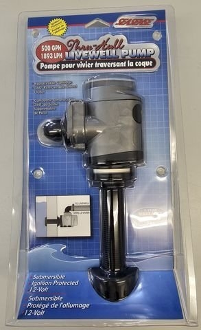 SeaSense Livewell Pump Thruhull 500 GPH