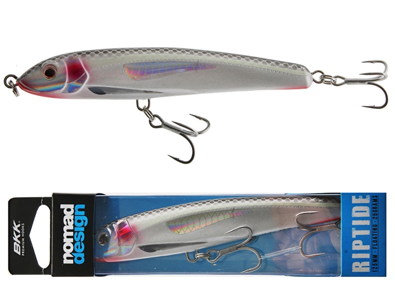 Nomad Design Riptide Floating Stickbait 125mm Bleeding Mullet