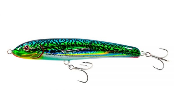 Nomad Design Riptide Floating Stickbait 125mm Silver Green Mackerel