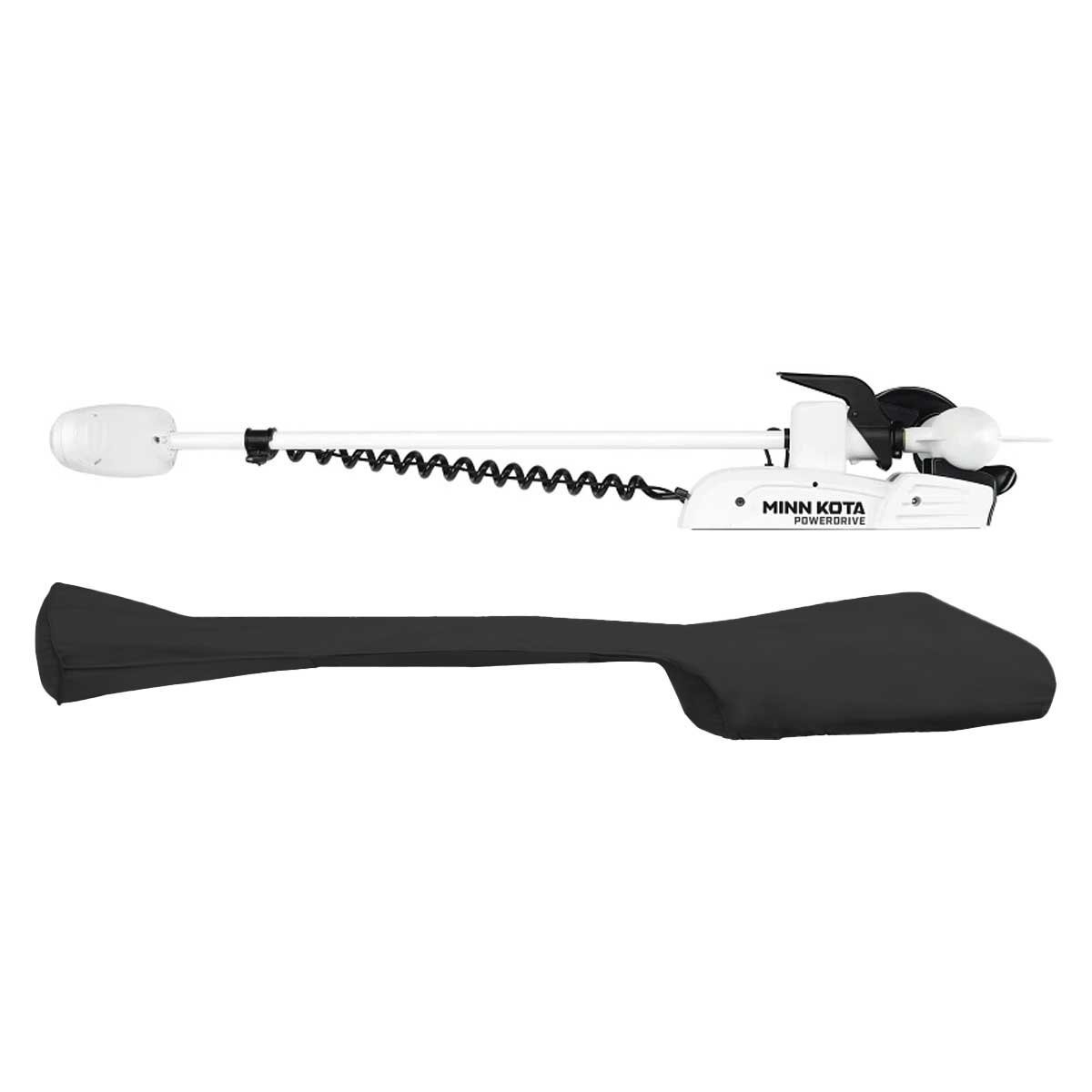 Oceansouth UPF50 Trolling Motor Cover for Minn Kota Riptide Powerdrive 54in Black