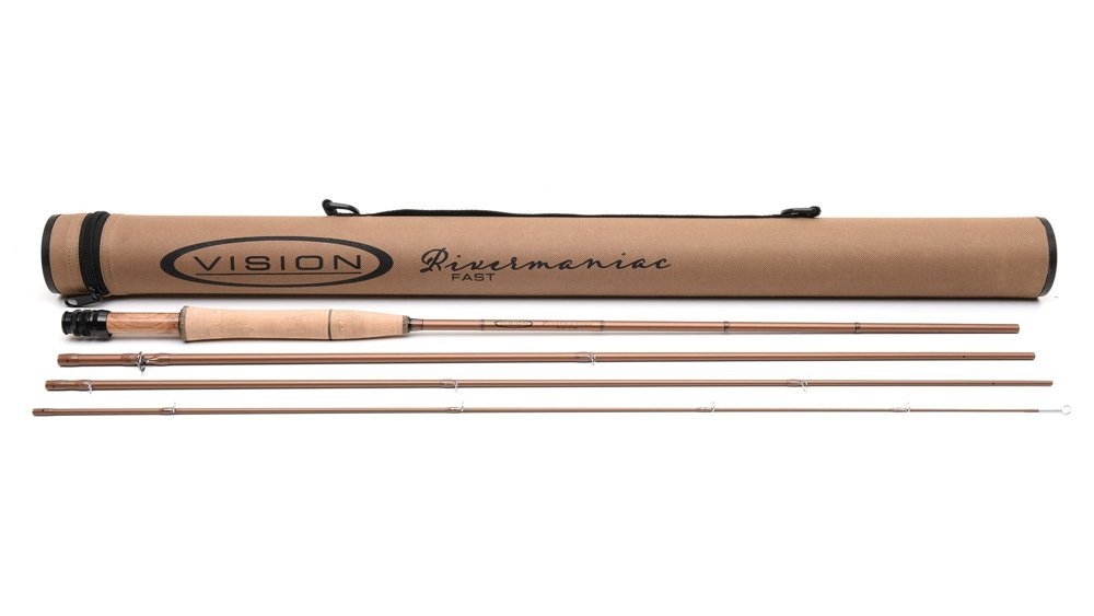 Vision Rivermaniac Fast Fly Rod 9ft 3WT 4pc