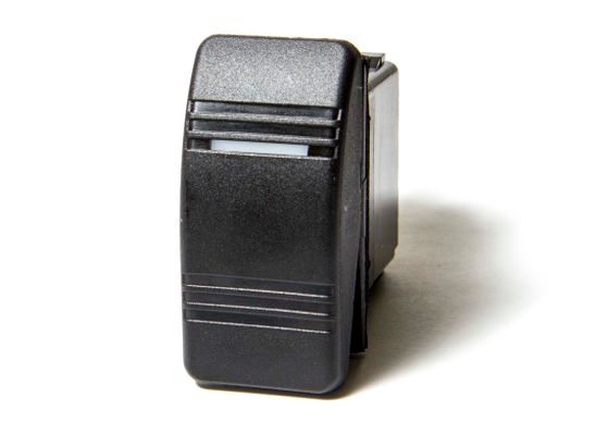 Sierra RK19820 Contura III Illuminated Rocker Switch On-Off-On Black DPDT