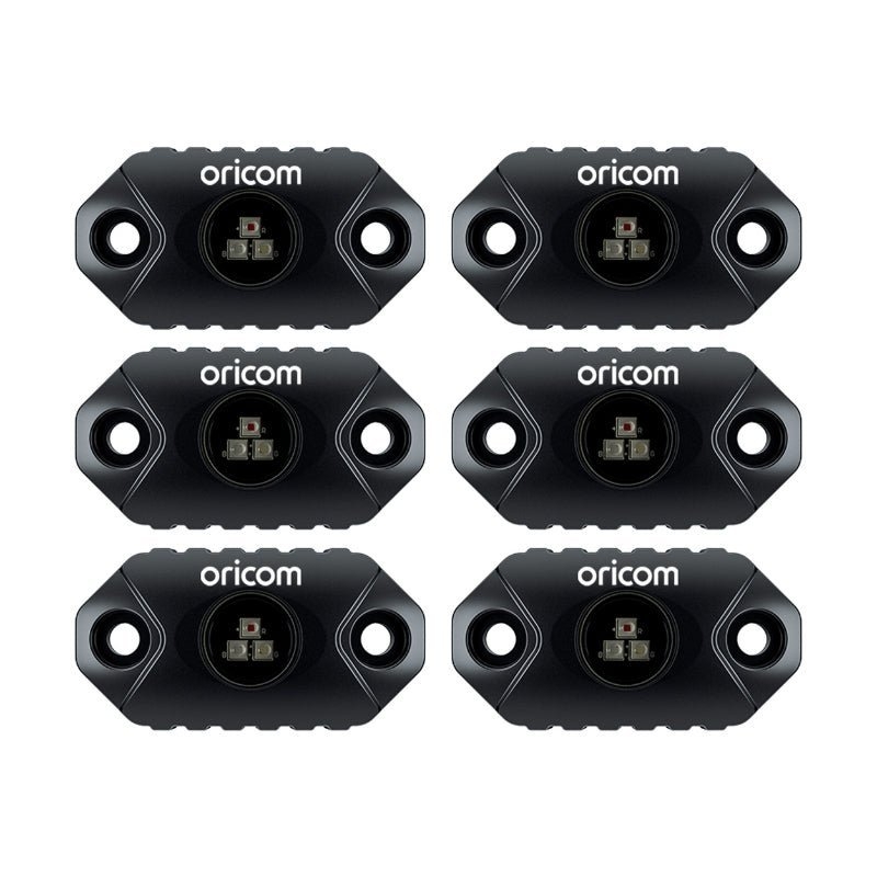 Oricom 4WD LED Rock Light 456LM RGB Qty 6
