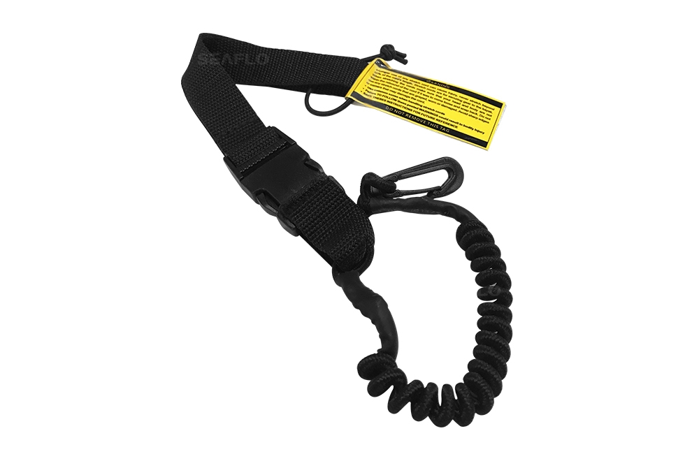 Seaflo Kayak Paddle and Rod Leash with Removable Buckle