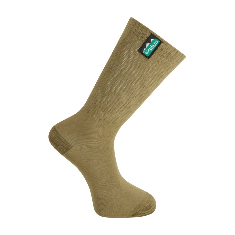 Ridgeline Cotton Light Work Socks 3-Pack Mid Length