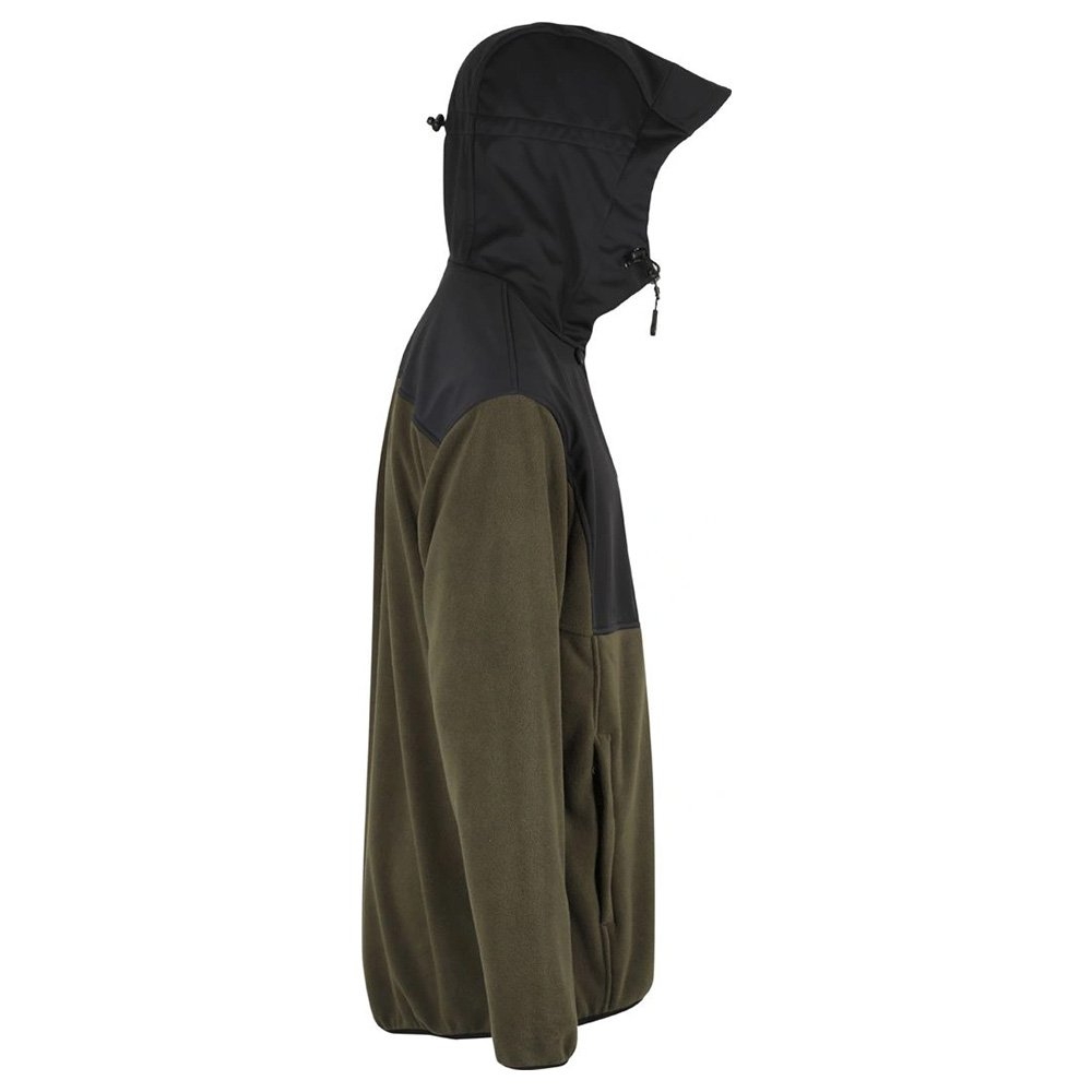 Ridgeline Ascent Half Zip Softshell Fleece Mens Hoodie