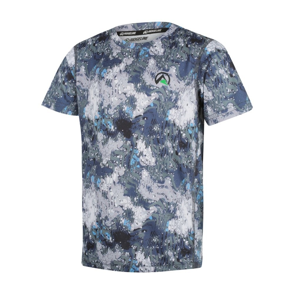 Ridgeline Performance Mens T-Shirt Squall Camo UPF40 S