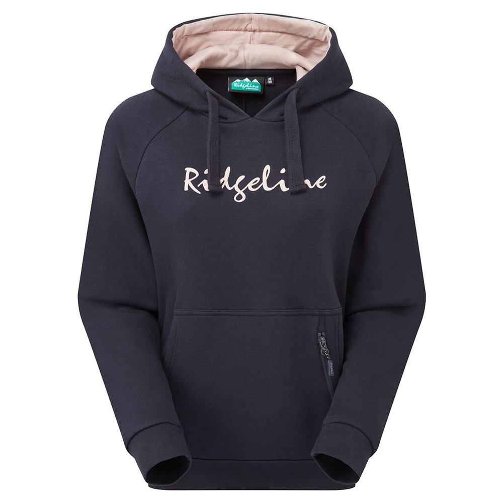 Ridgeline Signature Womens Hoodie Navy