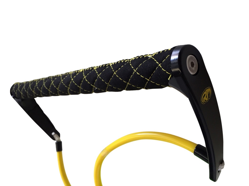 Ron Marks Green Bean Dyneema Pro Rider Wake Tow Rope with Suede Leather Grip - Returned unit used condition