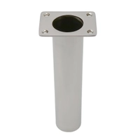 Stainless Steel Rod Holder Straight Thumbnail Stainless Steel Rod Holder Straight
