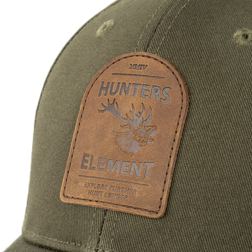 Hunters Element Roaring Stag Cap Forest Green