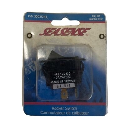 SeaSense Two-Position Rocker Switch On/Off 12/24V
