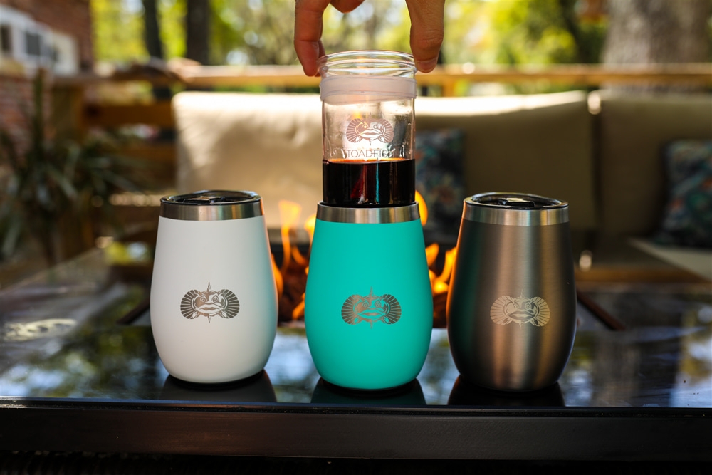 Toadfish Glass Insert for Wine Travel Mugs