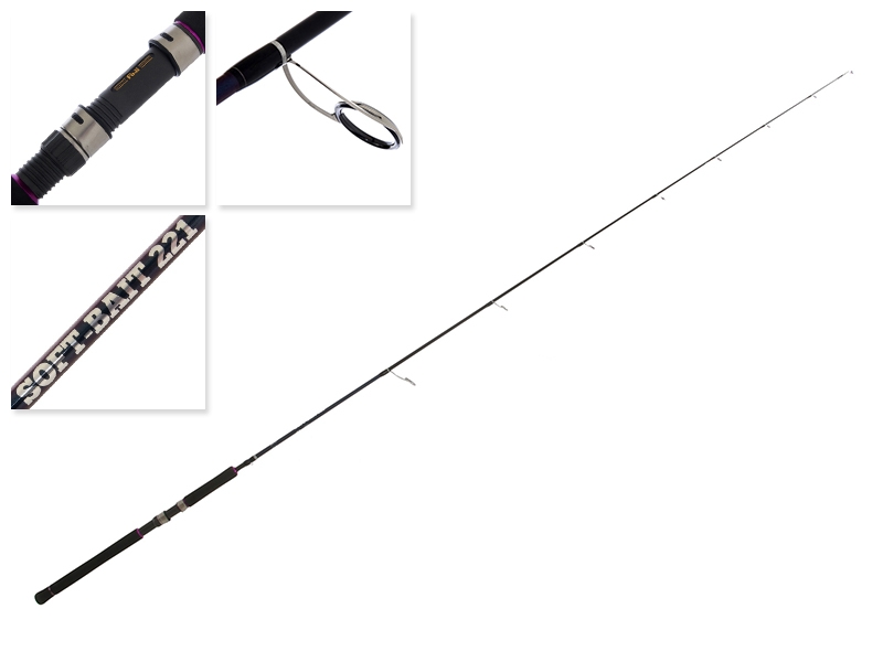 Black Magic 221 Softbait Rod 7ft 3in 4-10kg 2pc