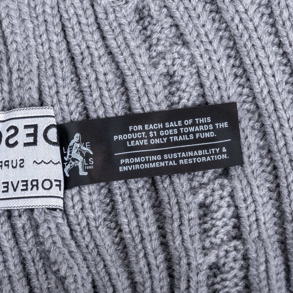 Desolve Rough Seas Beanie Grey