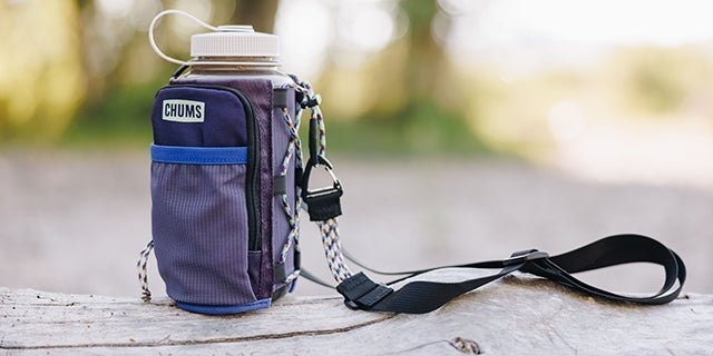 Chums Rover Bottle Sling Bag with Phone Pouch Plum