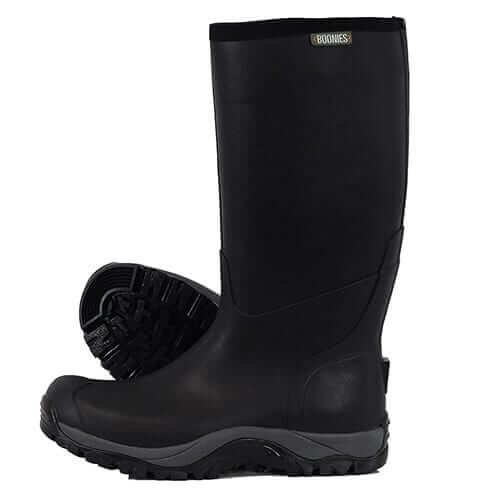 Boonies Rover Mens Gumboots Tall Black