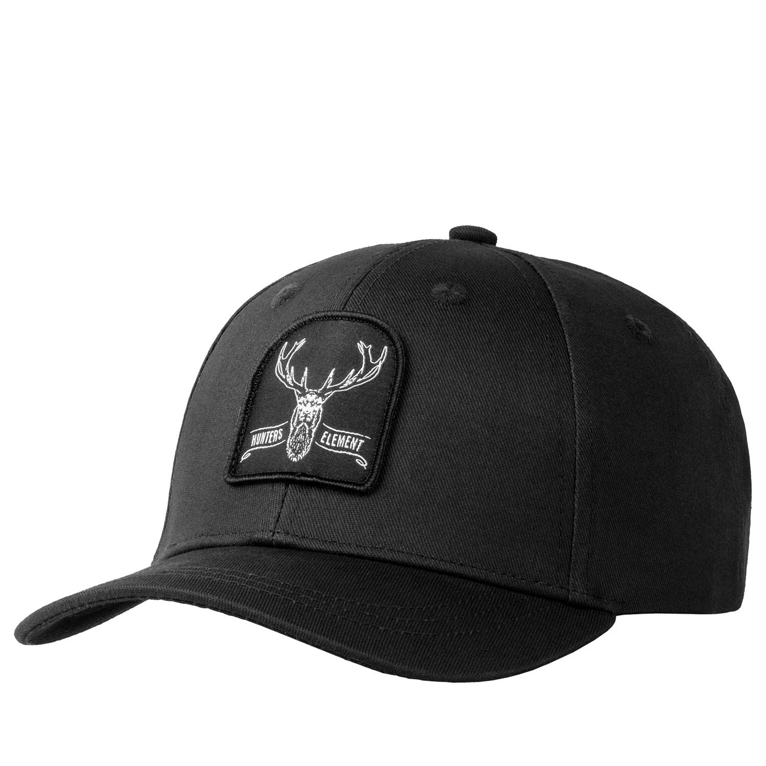 Hunters Element Royal Kids Stag Cap Black