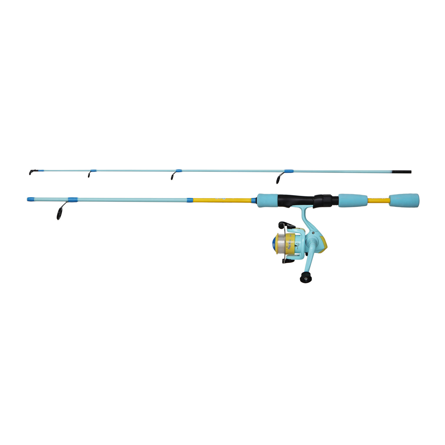 Okuma Reel Sweet 2000 Spinning Combo 4ft 6in 2pc with Line Blue