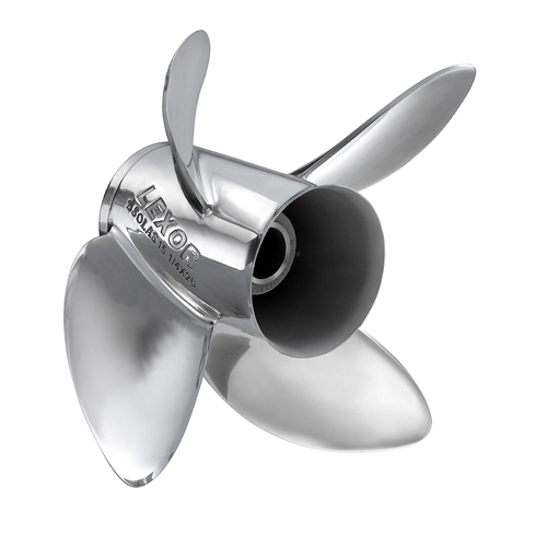 RUBEX 9573-153-28 4 Blade Stainless Steel E Series L4 Propeller