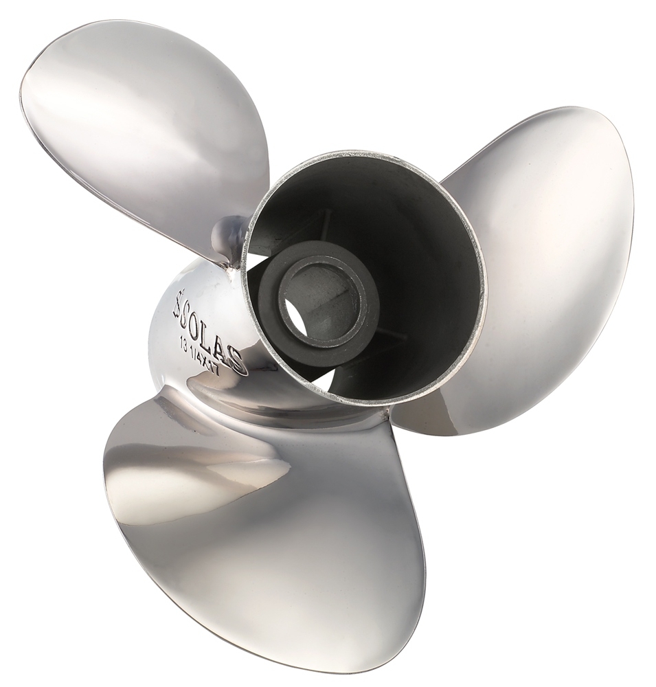 RUBEX 9532-143-17 3 Blade Stainless Steel E Series NS3 Propeller