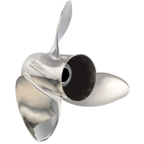 RUBEX 9561-151-24 3 Blade Stainless Steel E Series S3 Propeller